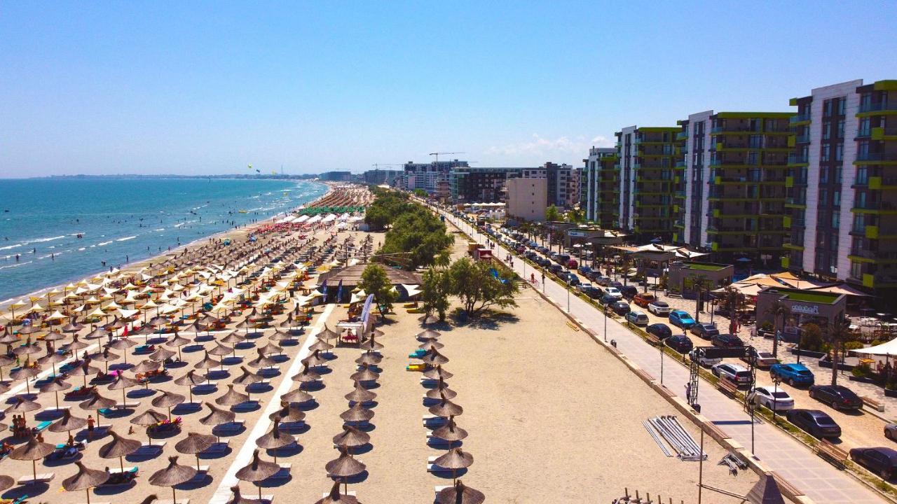 Fineloft Sea View Apartment-Spa N Pools Beach Resort Navodari Bagian luar foto